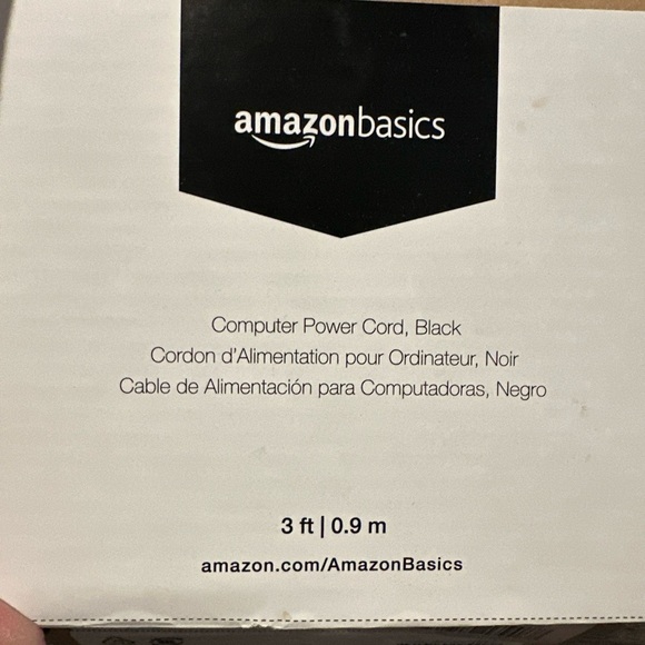 LOT Of 4 NEW 3 Ft Computer Power Cords - Picture 3 of 4